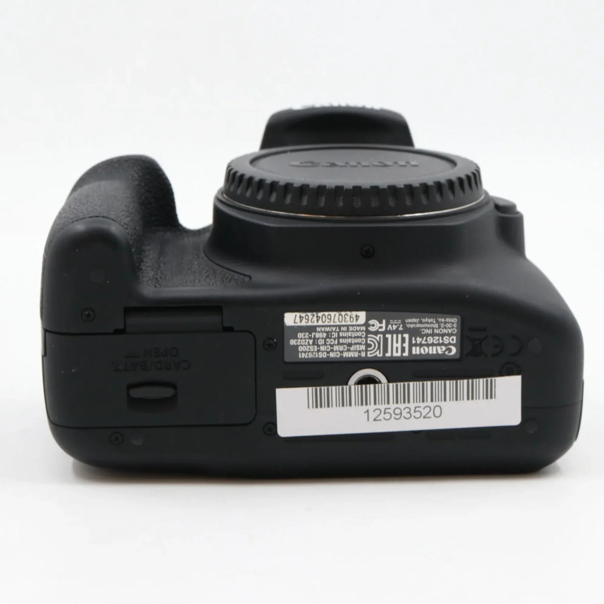 Canon EOS 2000D body used