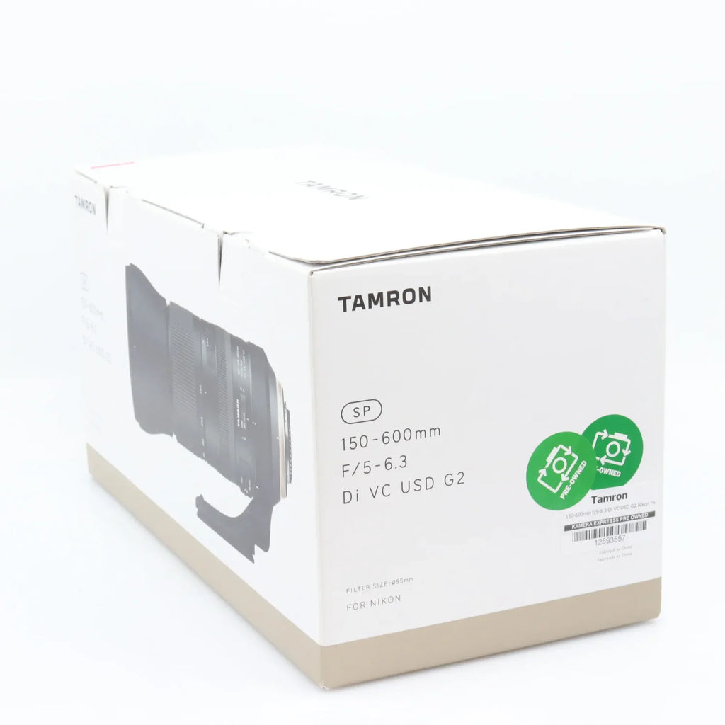 Tamron 150-600mm f/5-6.3 Di VC USD G2 Nikon FX used