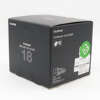 Fujifilm XF 18mm F/1.4 R LM WR used