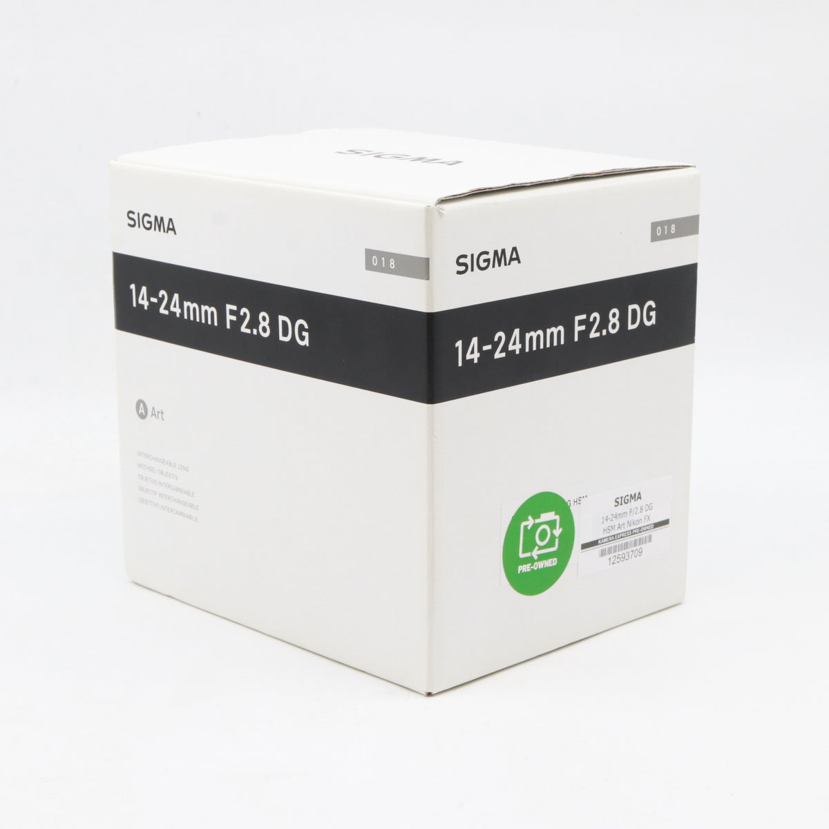 Sigma 14-24mm F/2.8 DG HSM Art Nikon FX gebraucht