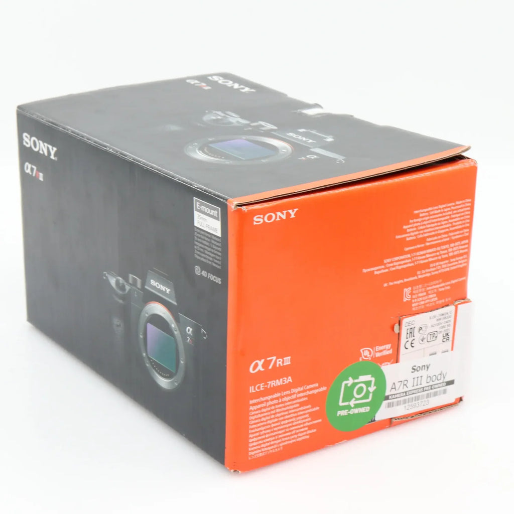 Sony A7R III body used