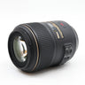 Nikon AF-S 105mm F/2.8G ED VR Micro used