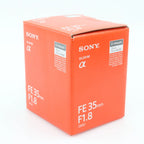 Sony FE 35mm f/1.8 used