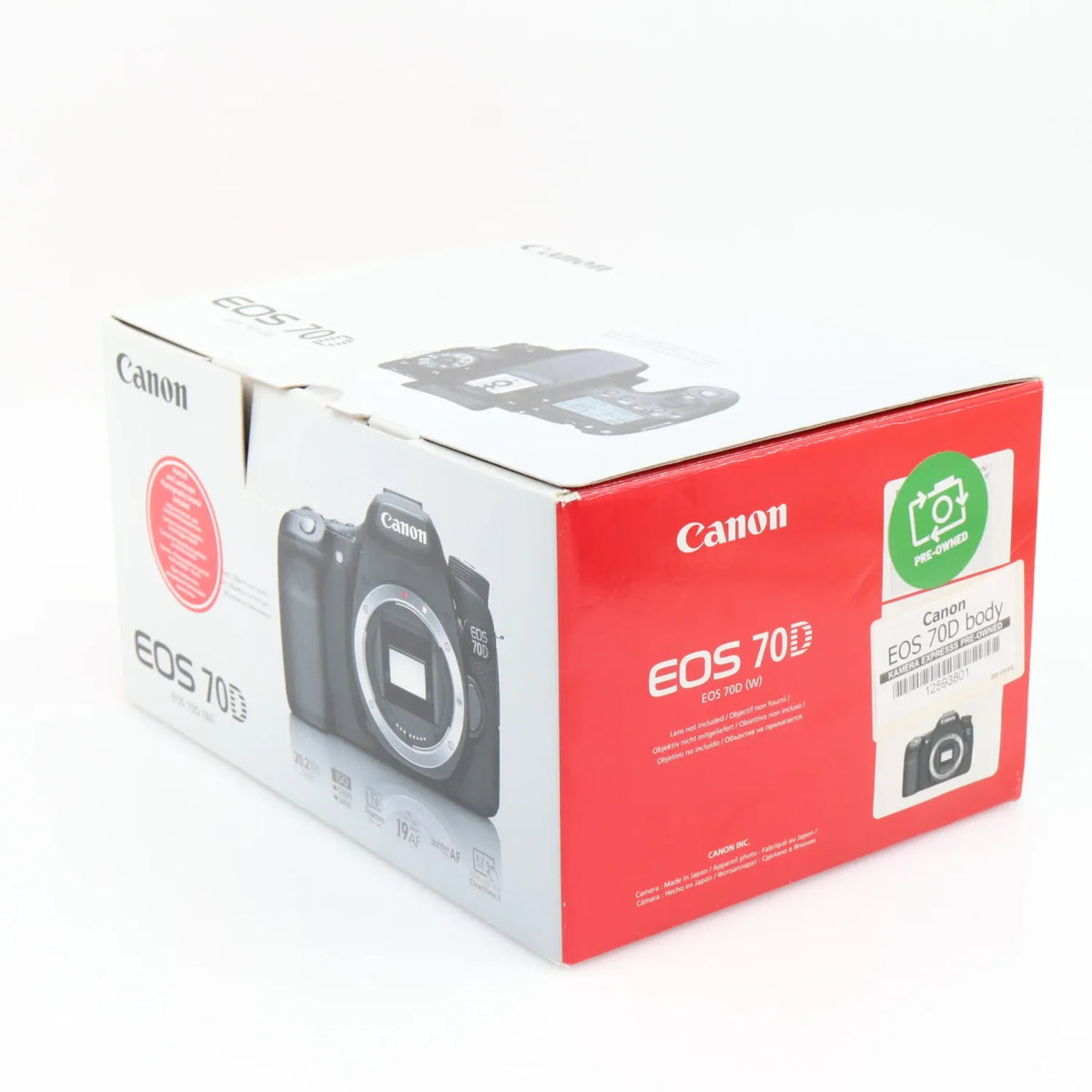 Canon EOS 70D Gehäuse gebraucht