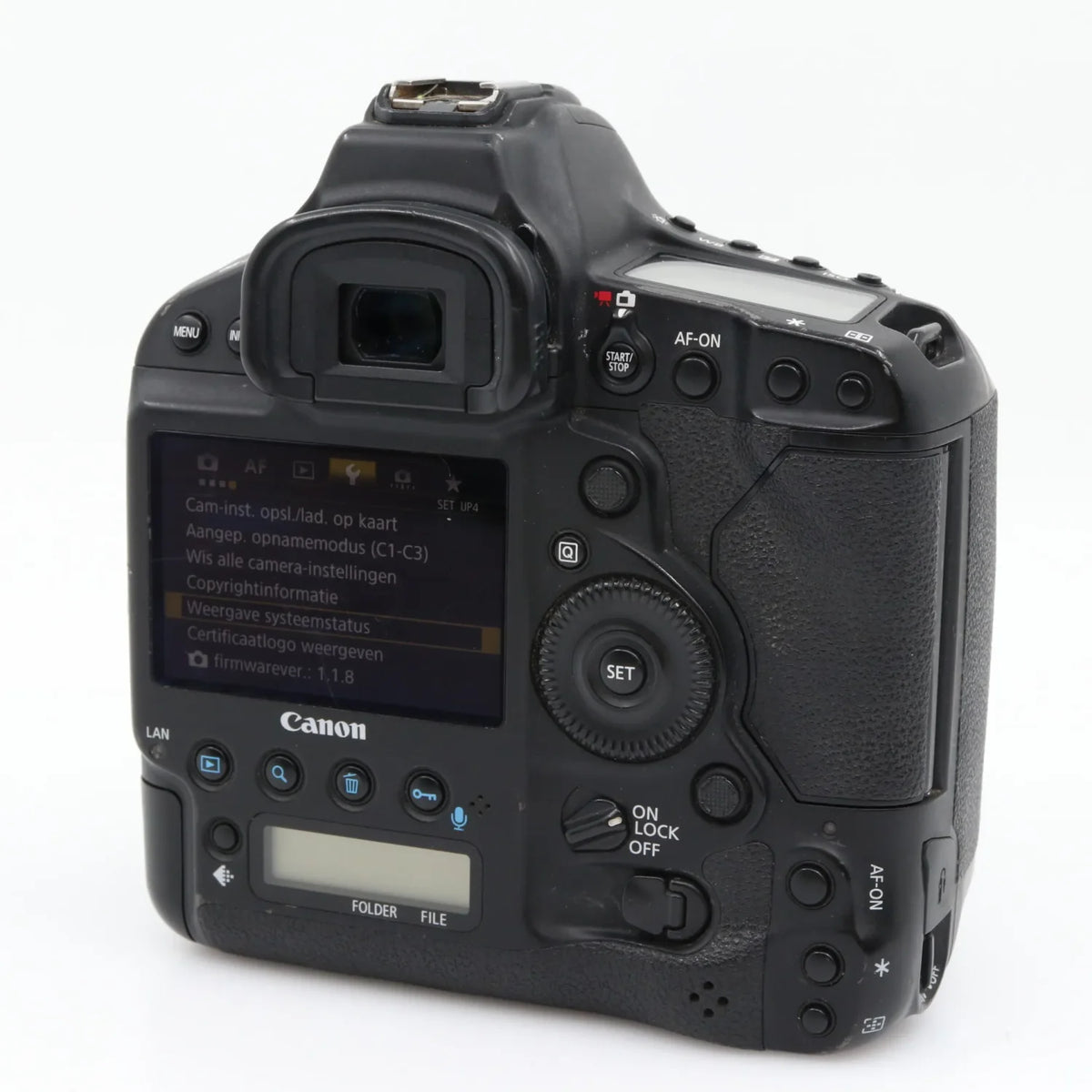 Canon EOS 1DX mark II body used