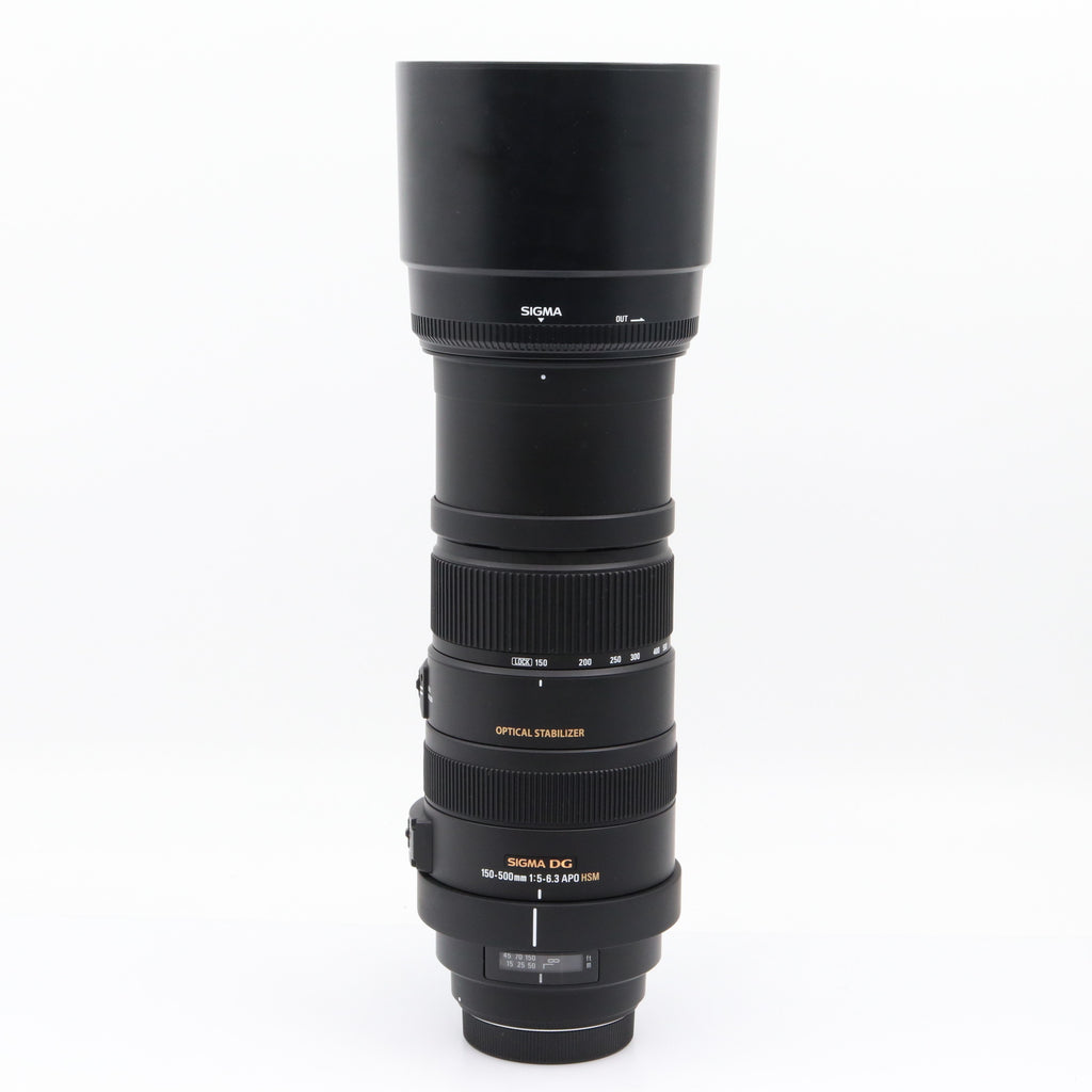 Sigma 150-500mm f/5-6.3 APO DG OS HSM Canon used