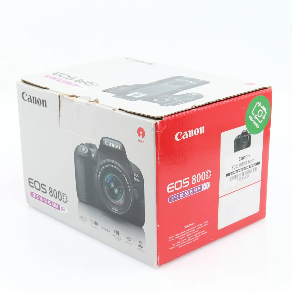 Canon EOS 800D body used