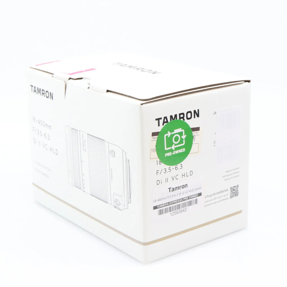 Tamron 18-400mm f/3.5-6.3 Di II VC HLD Canon used