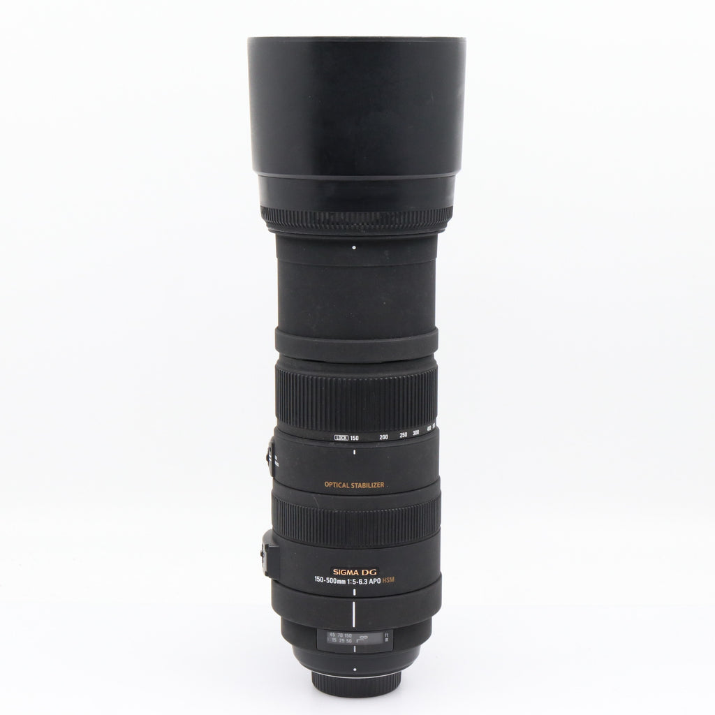 Sigma 150-500mm f/5-6.3 APO DG OS HSM Nikon used
