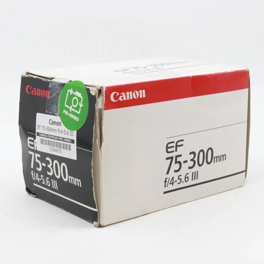 Canon EF 75-300mm F/4-5.6 III used