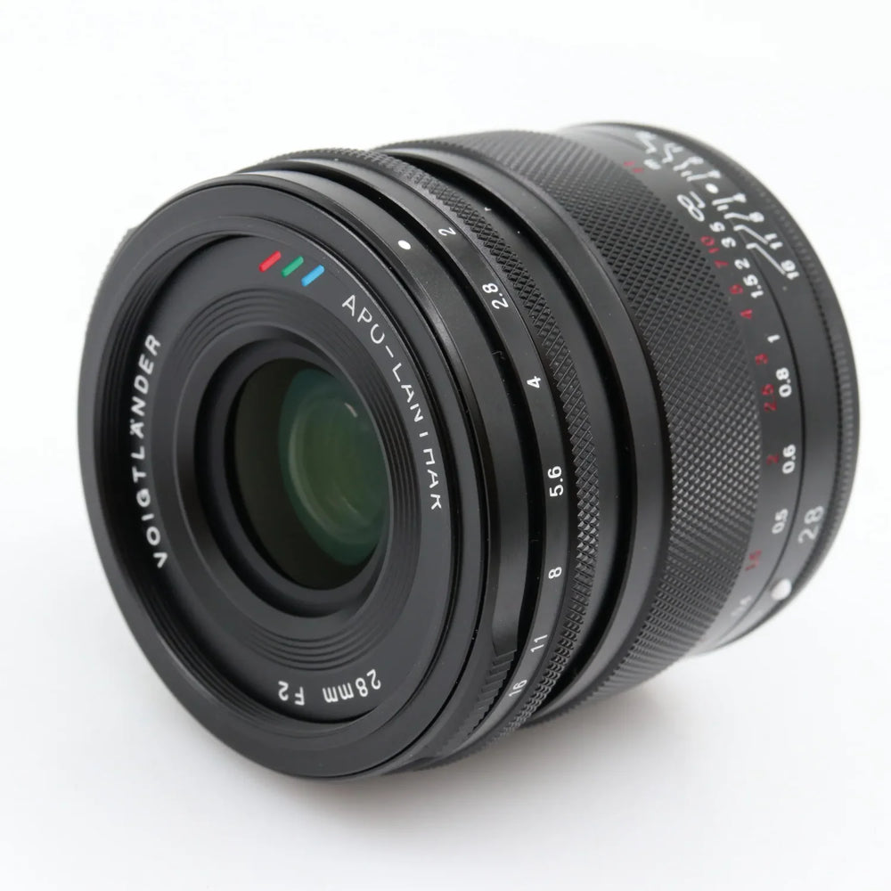 Voigtlander APO-Lanthar 28mm f/2 ASPH black Sony FE used