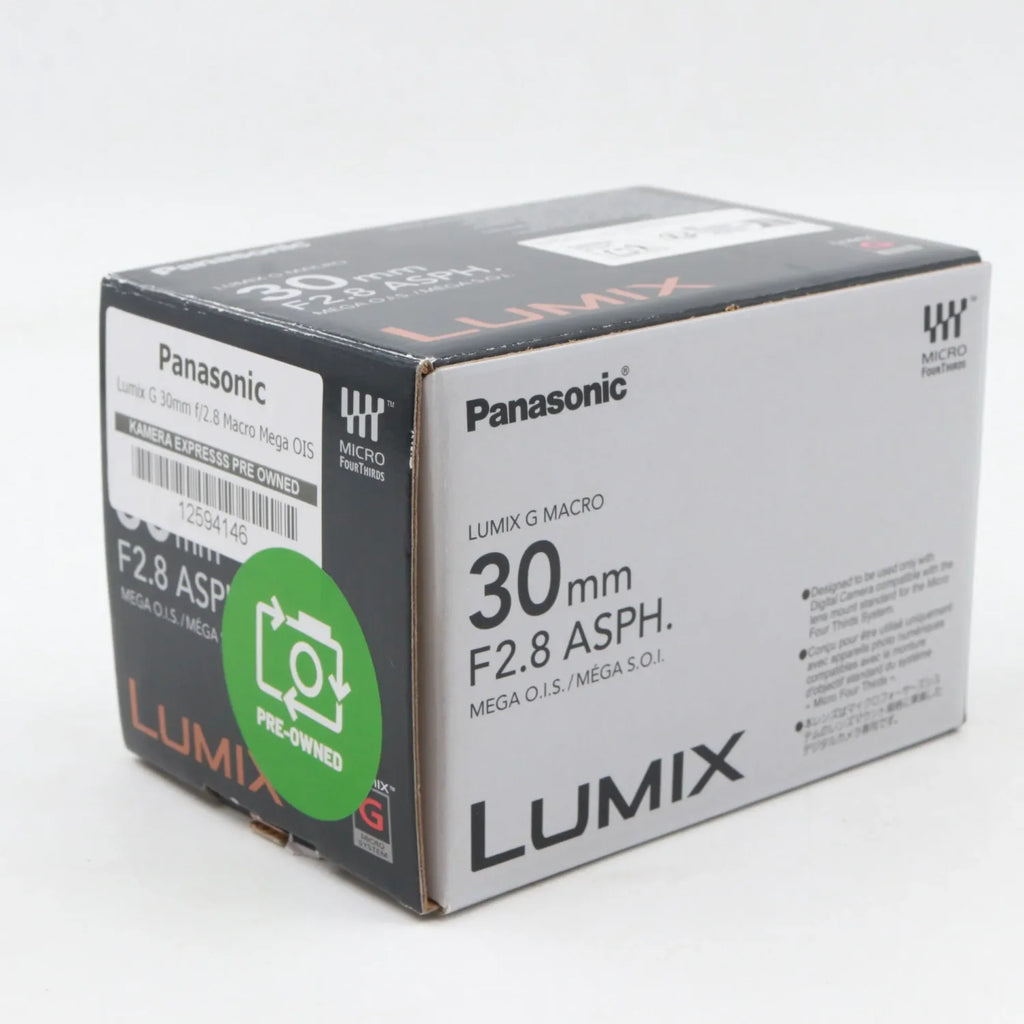 Panasonic Lumix G 30mm f/2.8 Macro Mega OIS gebraucht