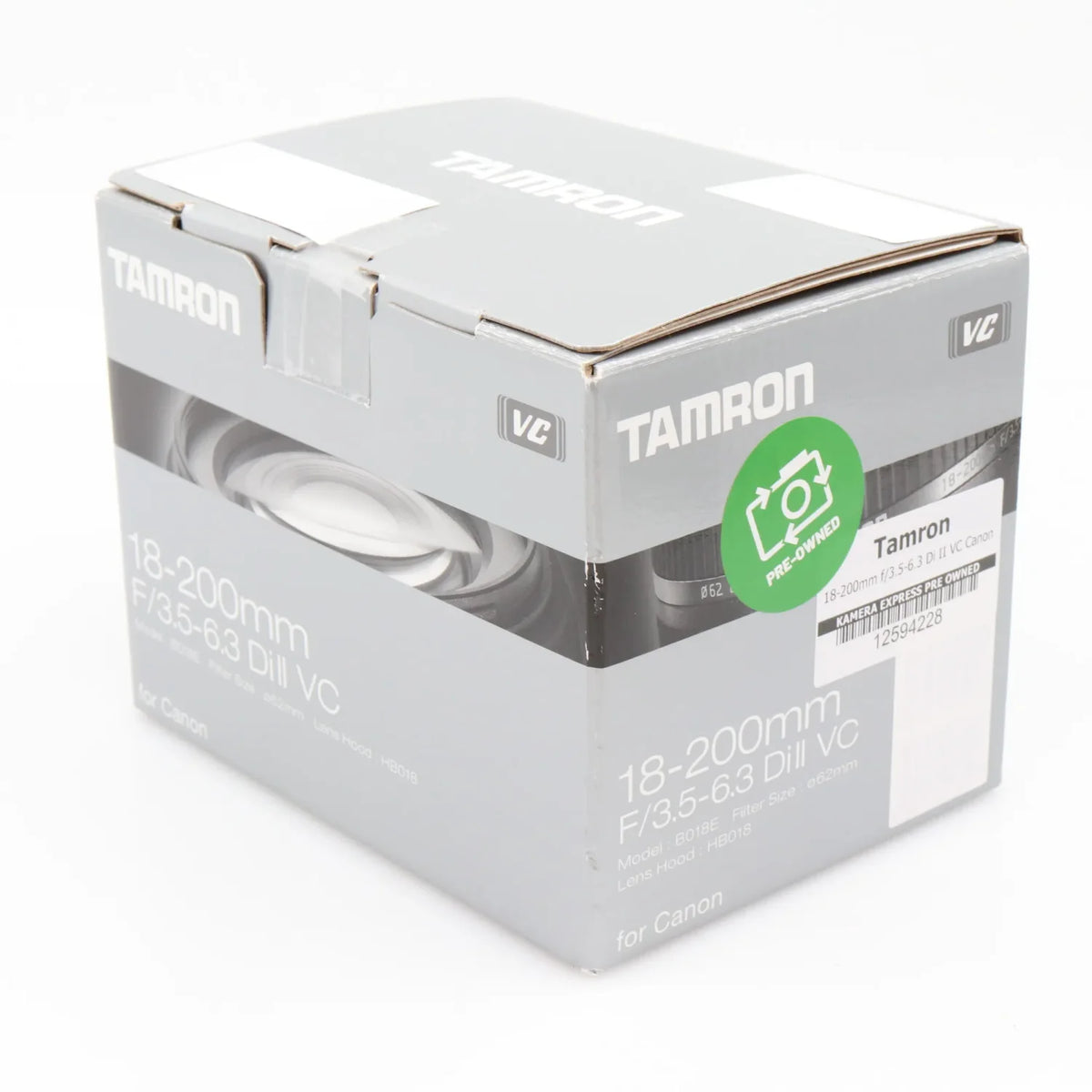 Tamron 18-200mm f/3.5-6.3 Di II VC Canon used