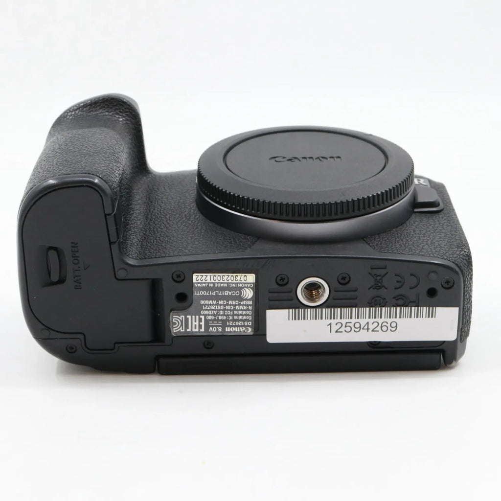 Canon EOS R body used