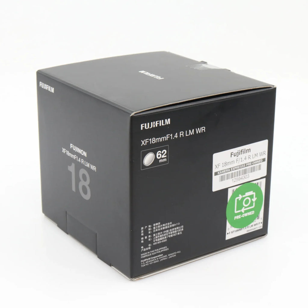 Fujifilm XF 18mm F/1.4 R LM WR gebraucht