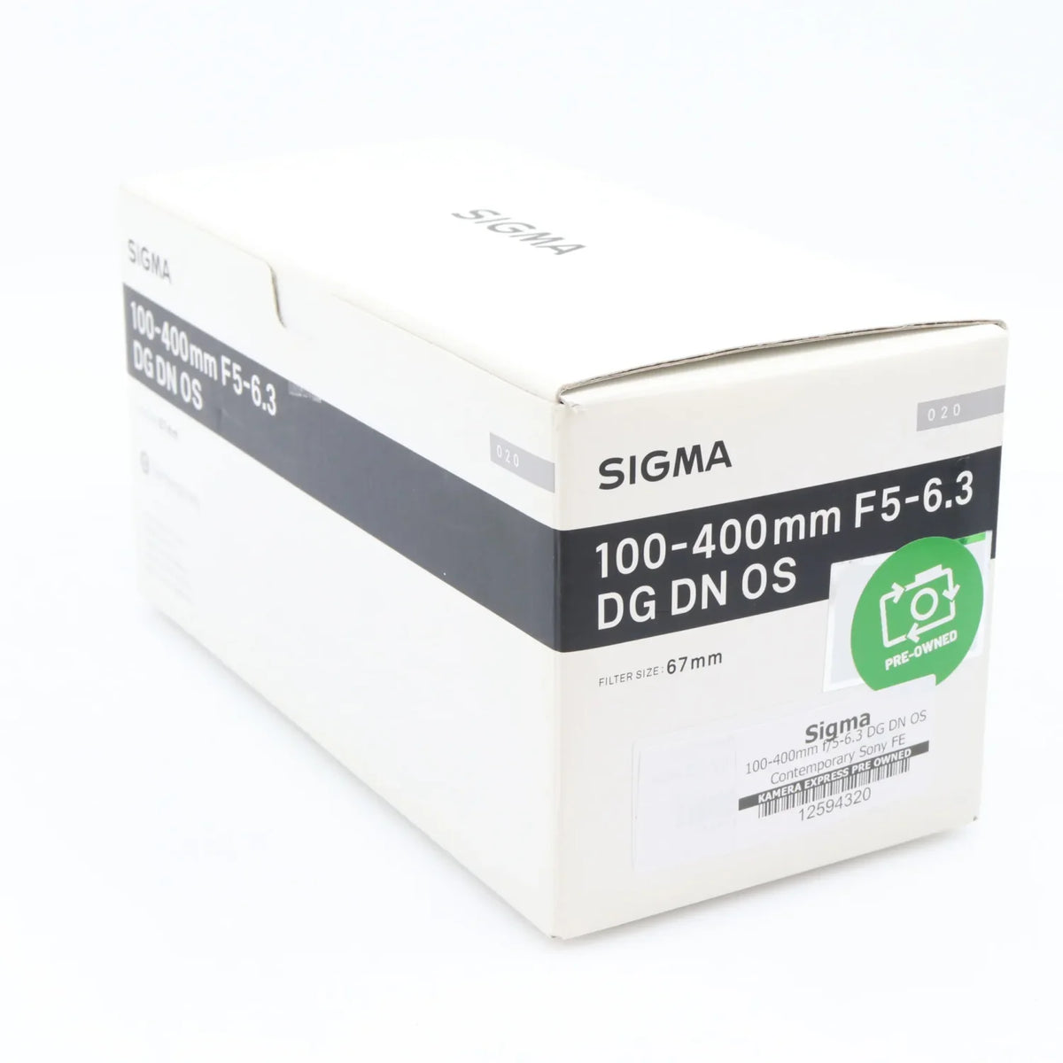 Sigma 100-400mm f/5-6.3 DG DN OS Contemporary Sony FE gebraucht
