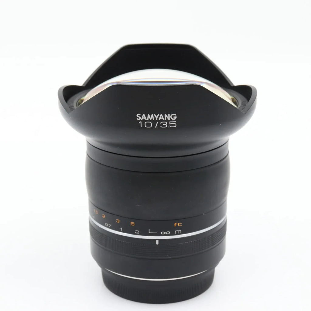 Samyang 10mm f/3.5 XP Canon EF-mount used