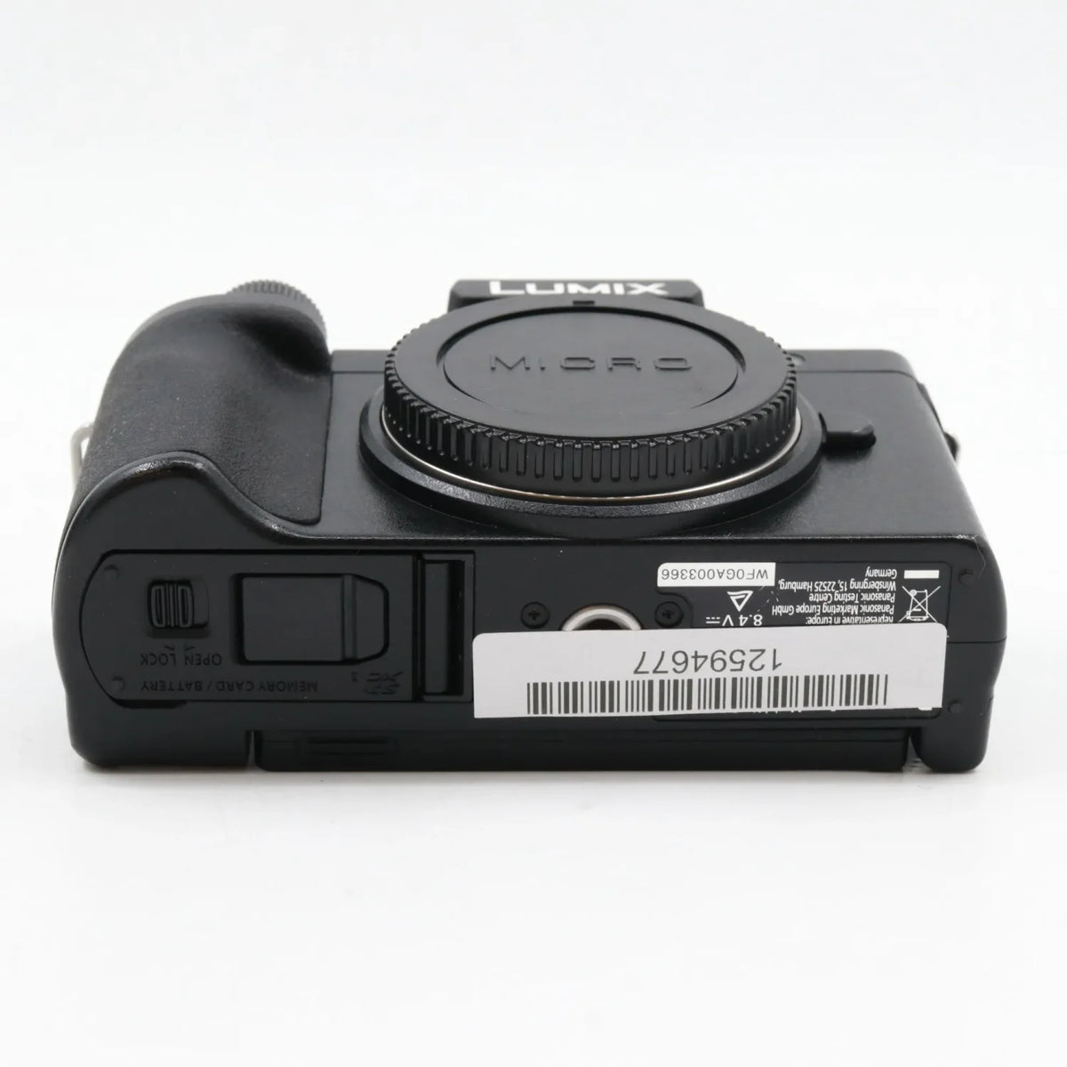 Panasonic Lumix DC-G100 body used