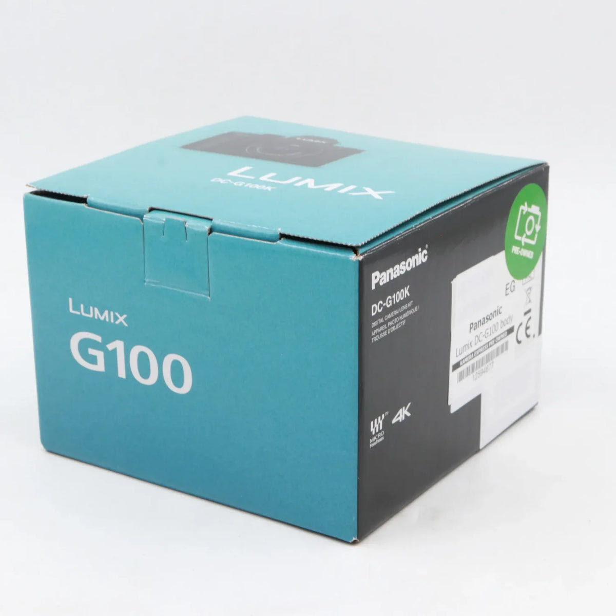 Panasonic Lumix DC-G100 body used