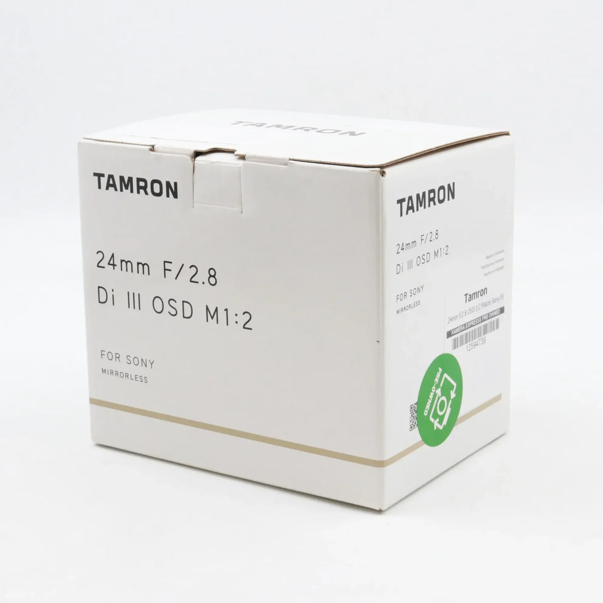 Tamron 24mm f/2.8 OSD 1/2 Macro Sony FE used