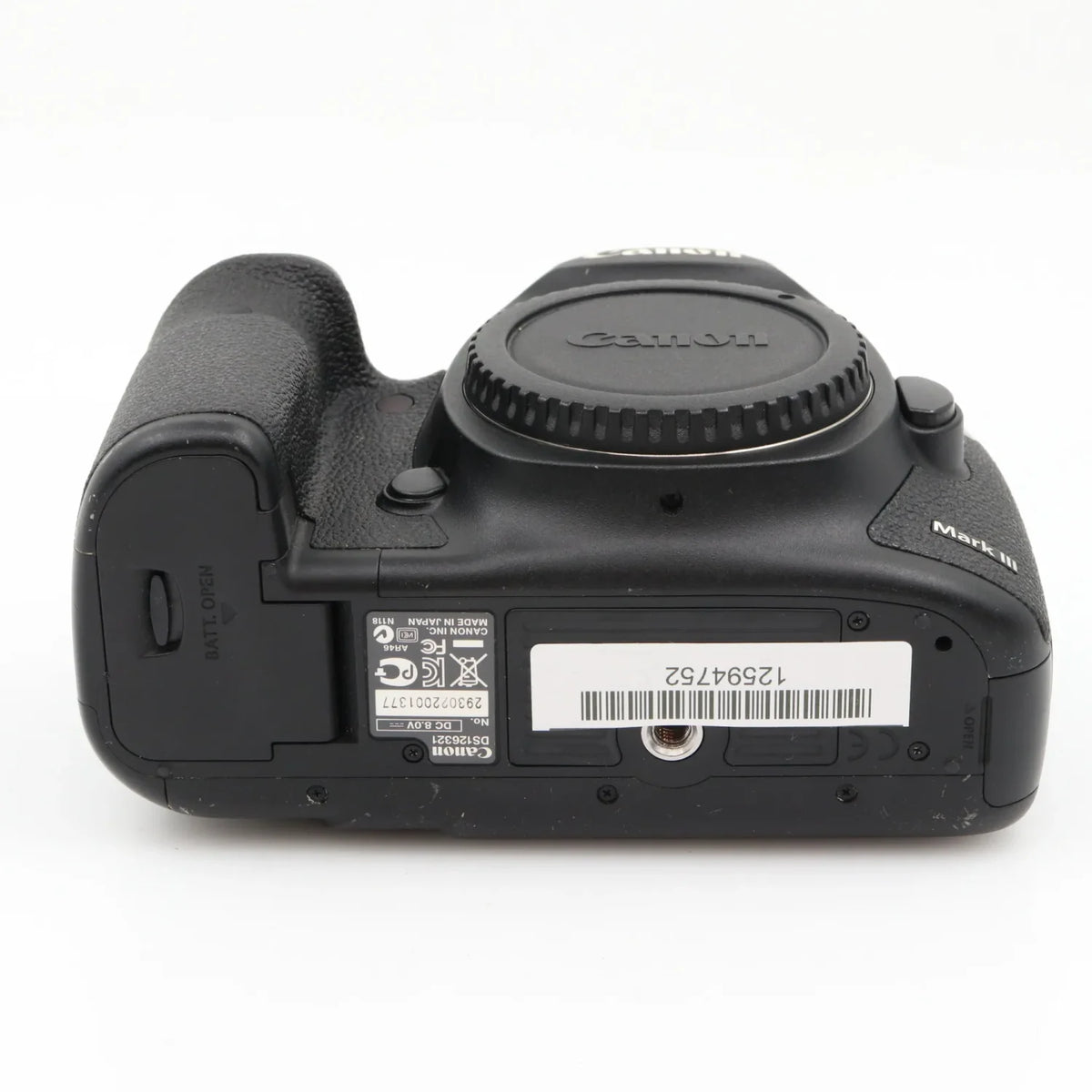 Canon EOS 5D mark III body used