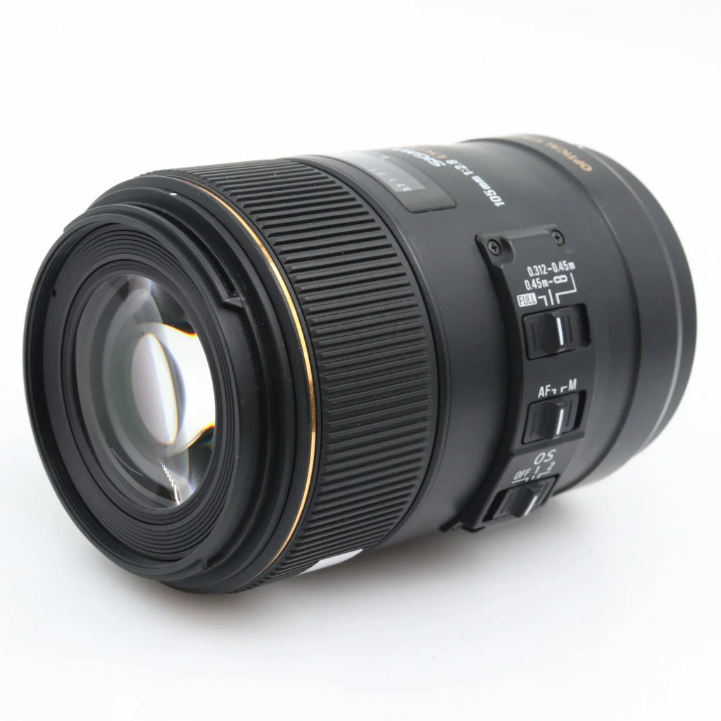 Sigma 105mm f/2.8 EX DG Macro OS HSM Nikon F used