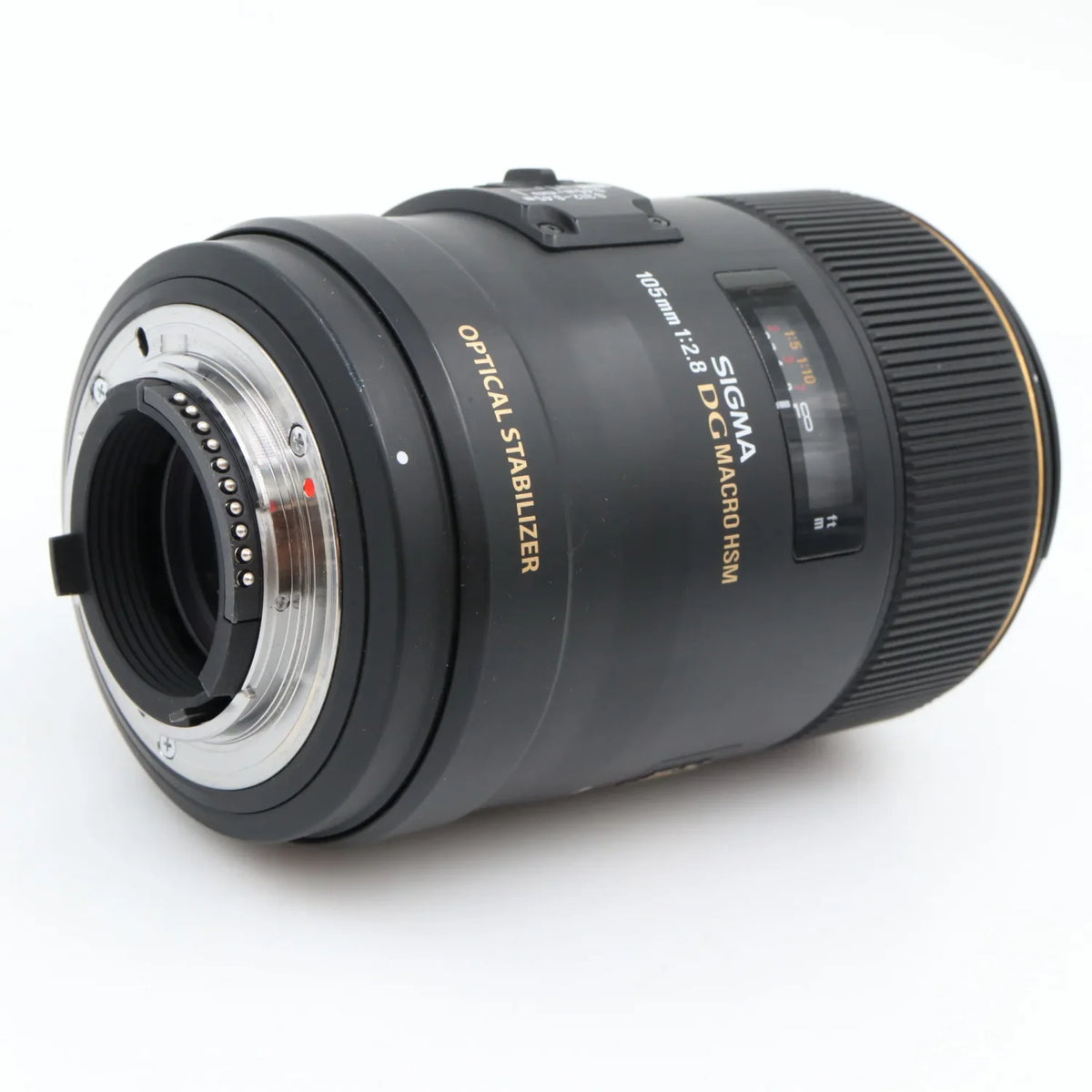 Sigma 105mm f/2.8 EX DG Macro OS HSM Nikon F used
