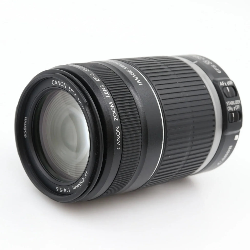 Canon EF-S 55-250mm F/4-5.6 IS used