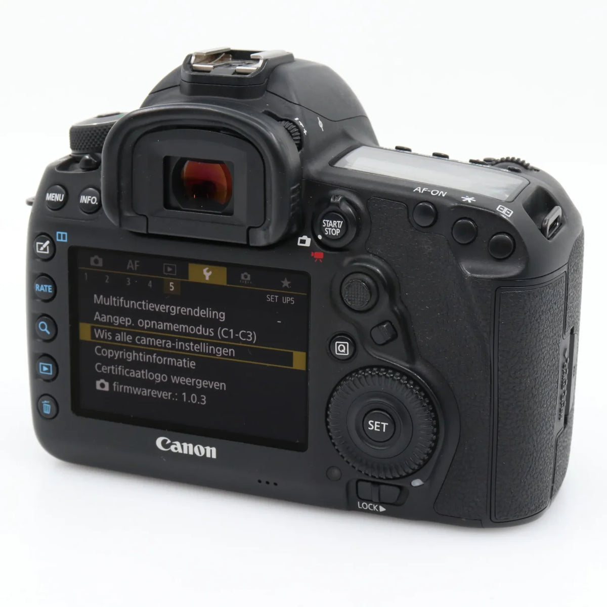 Canon EOS 5D Mark IV body used