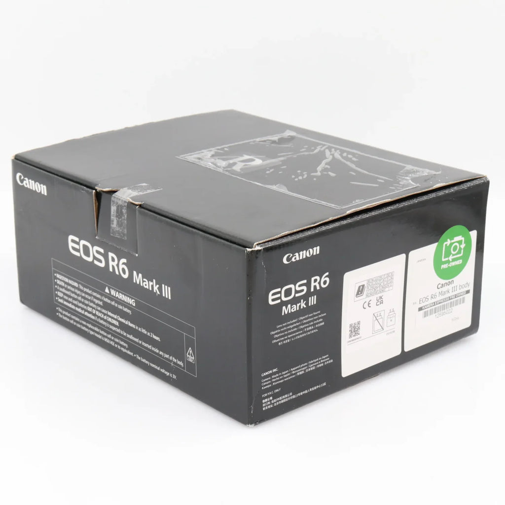 Canon EOS R6 Mark III body used
