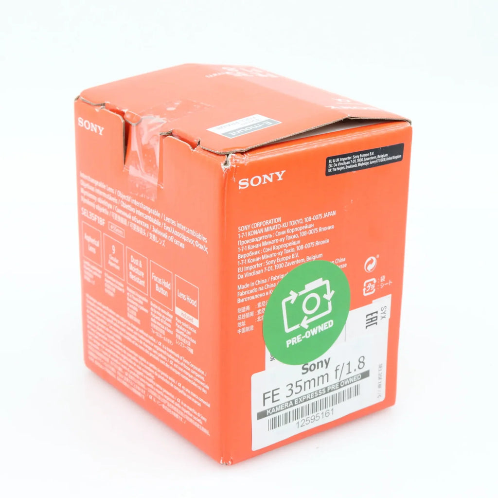 Sony FE 35mm f/1.8 used