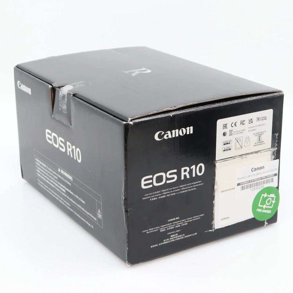 Canon EOS R10 + RF-S 18-150mm f/3.5-6.3 IS STM gebraucht