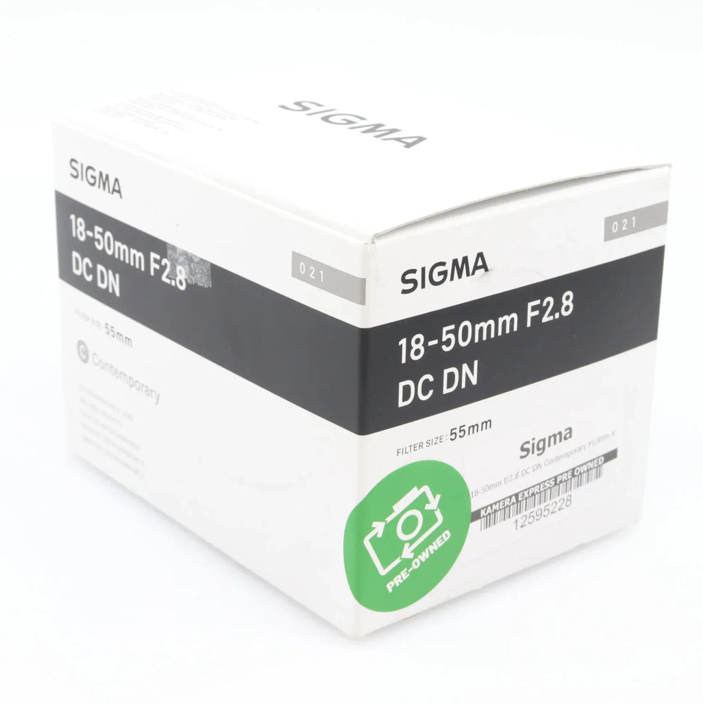 Sigma 18-50mm f/2.8 DC DN Contemporary Fujifilm X used
