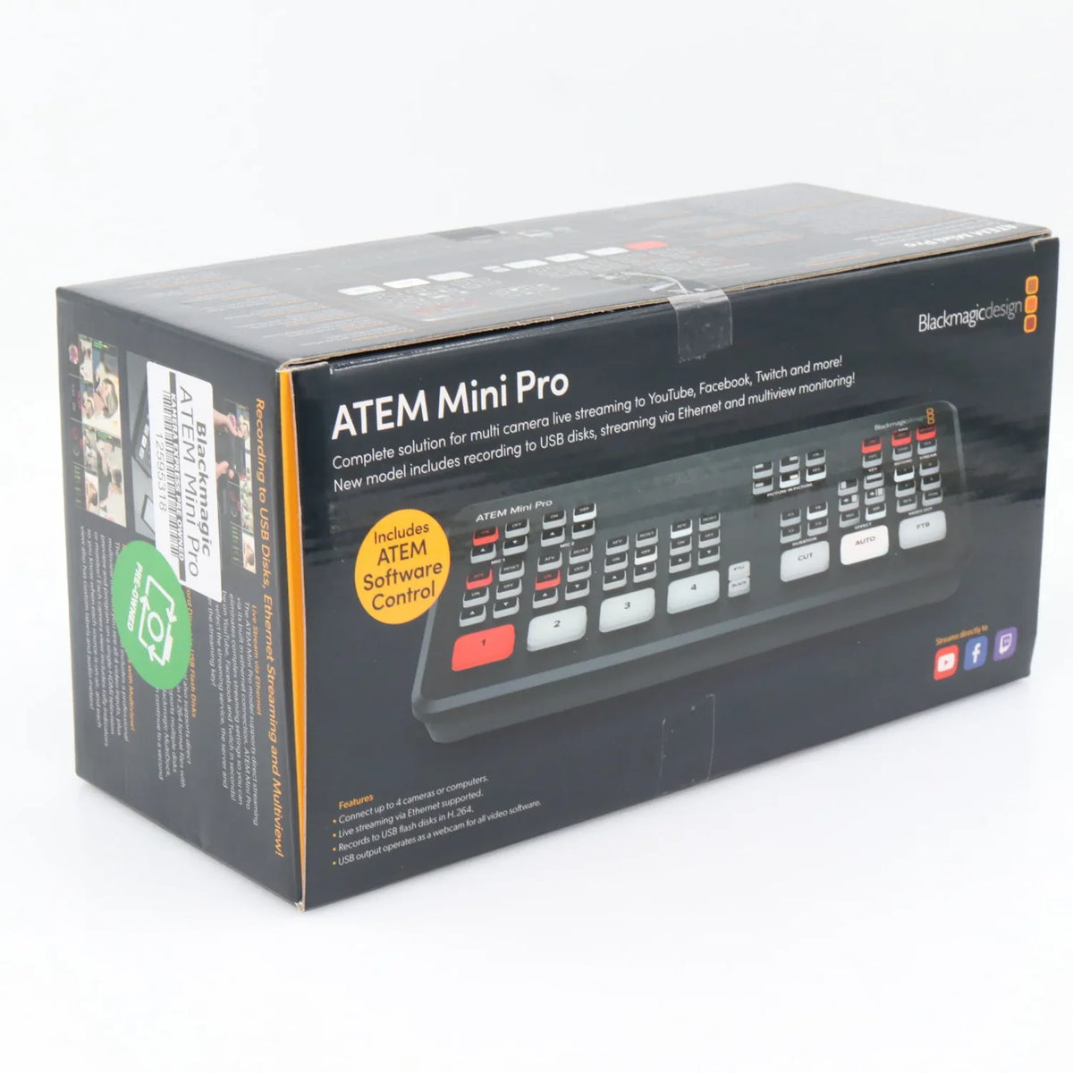 Blackmagic ATEM Mini Pro used