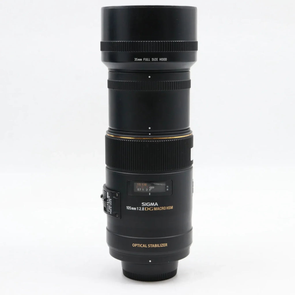 Sigma 105mm f/2.8 EX DG Macro OS HSM Nikon FX used