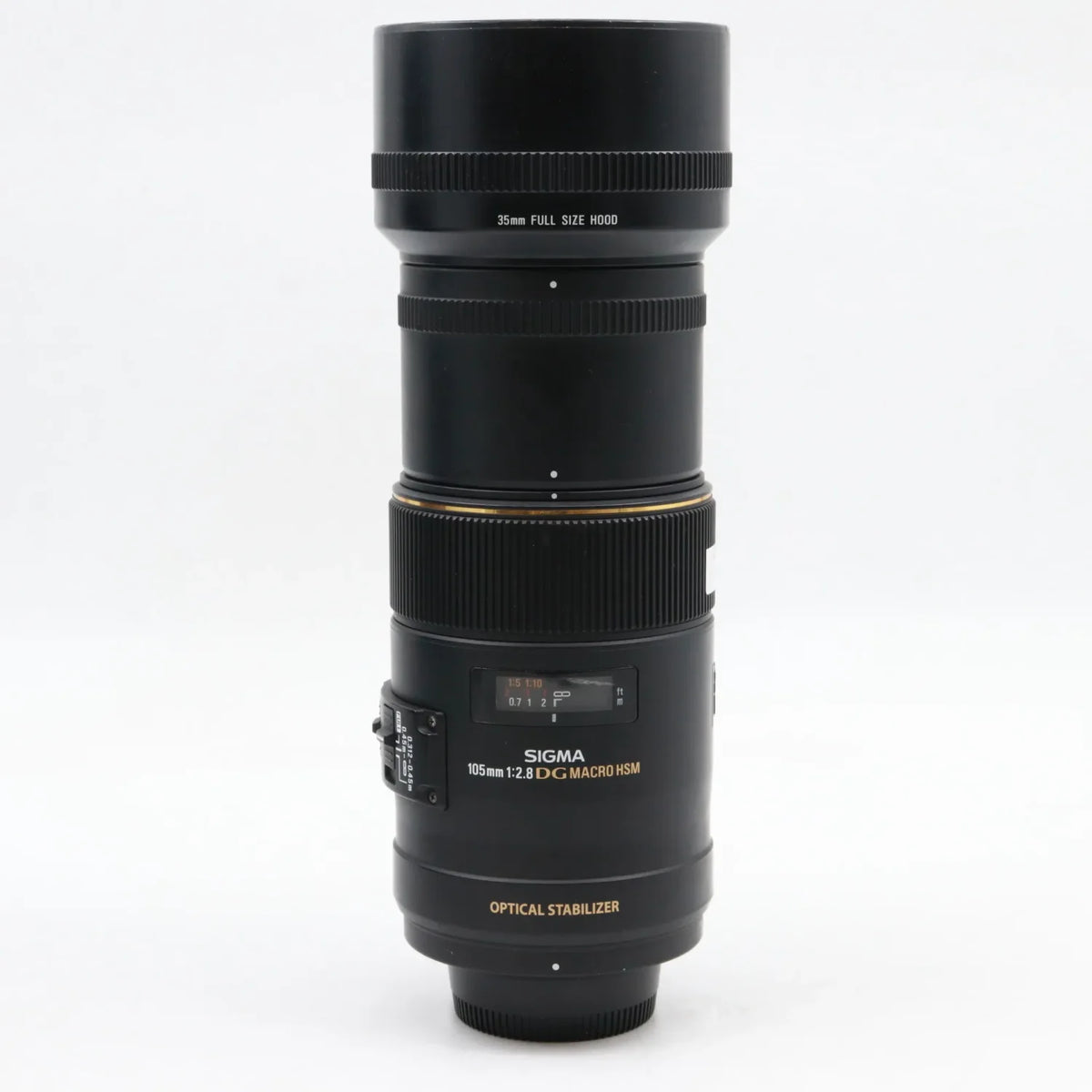 Sigma 105mm f/2.8 EX DG Macro OS HSM Nikon FX used