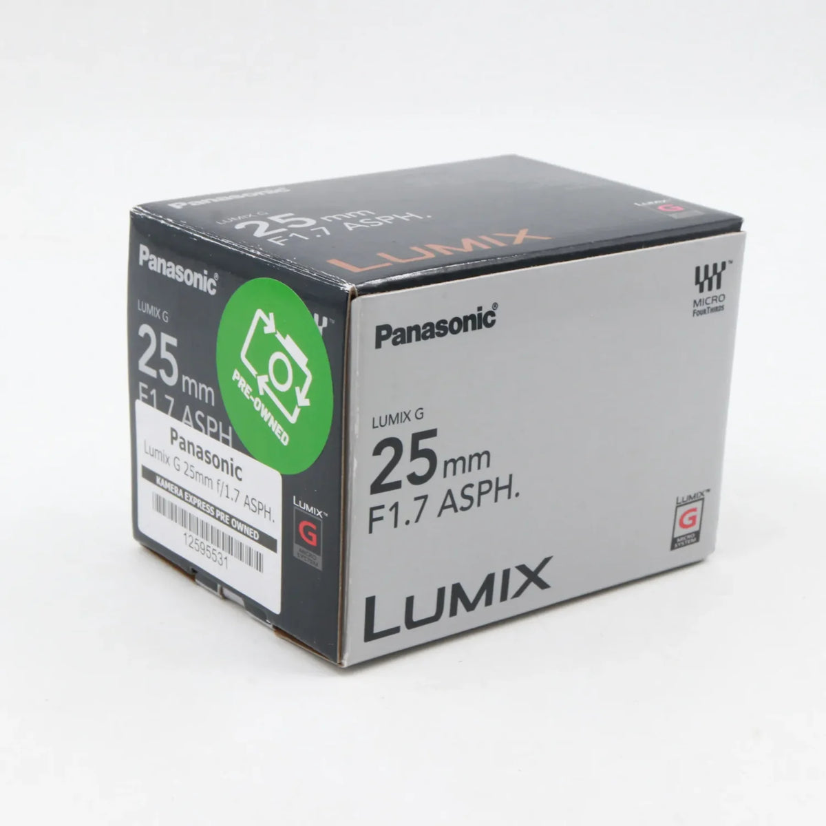 Panasonic Lumix G 25mm f/1.7 ASPH. used