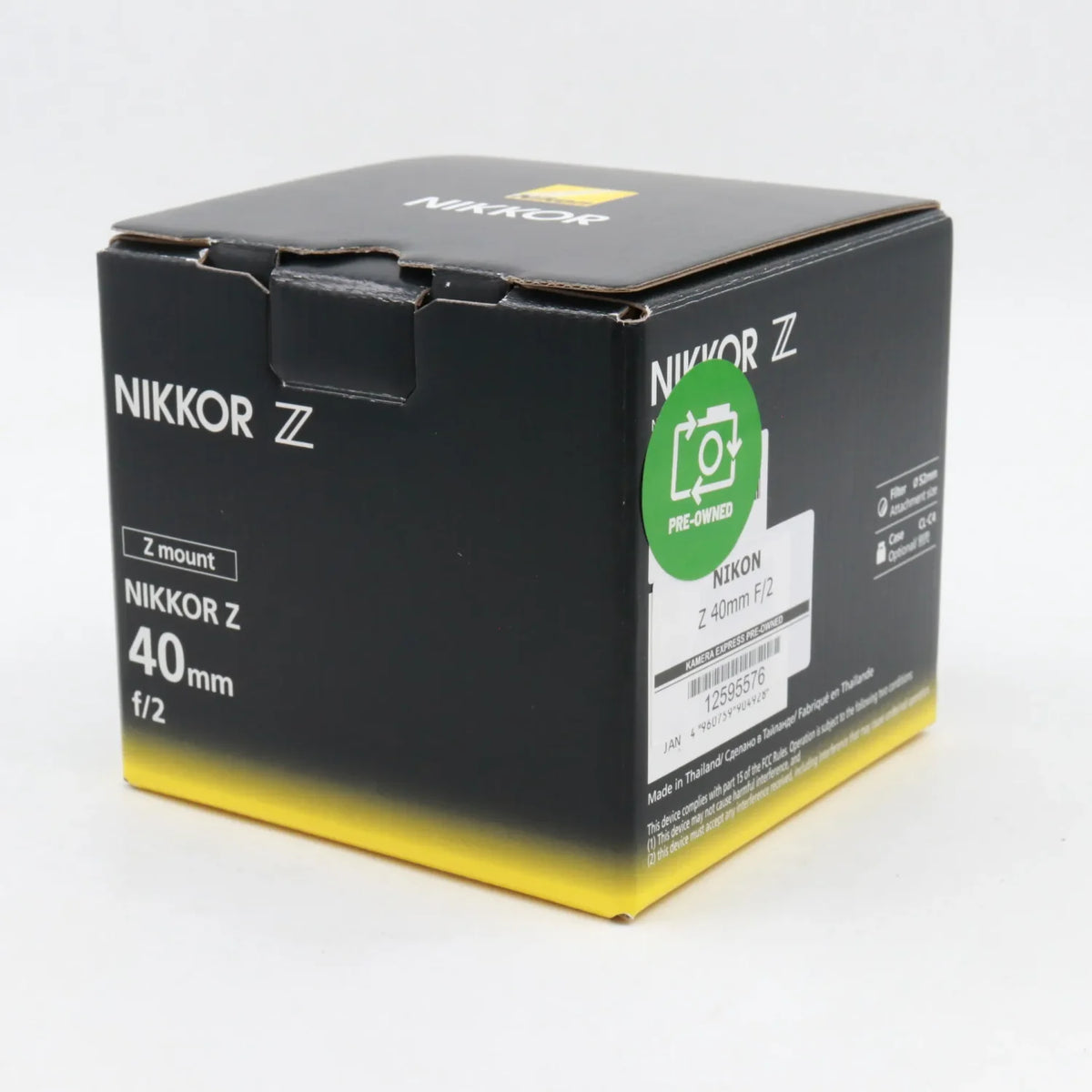 Nikon Z 40mm F/2 used