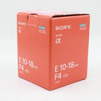 Sony E 10-18mm f/4.0 OSS used