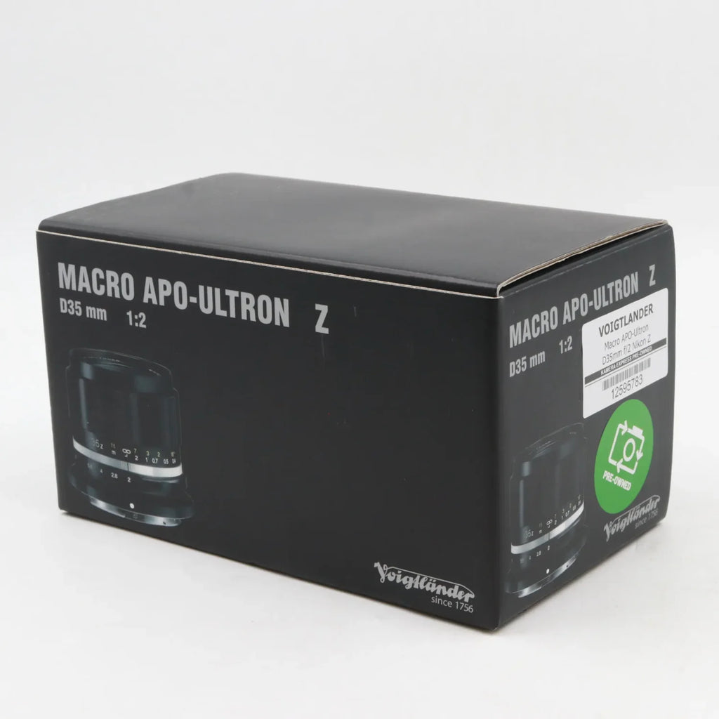 Voigtlander Macro APO-Ultron D35mm f/2 Nikon Z DX gebraucht
