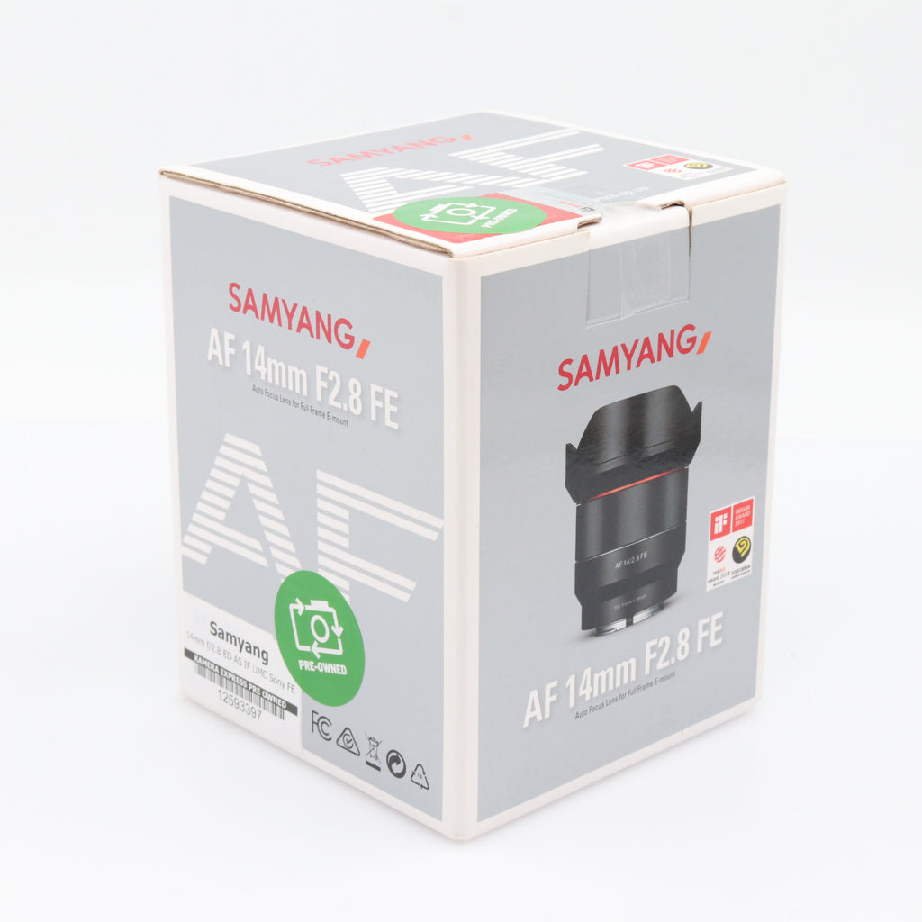 Samyang 14mm f/2.8 ED AS IF UMC Sony FE used