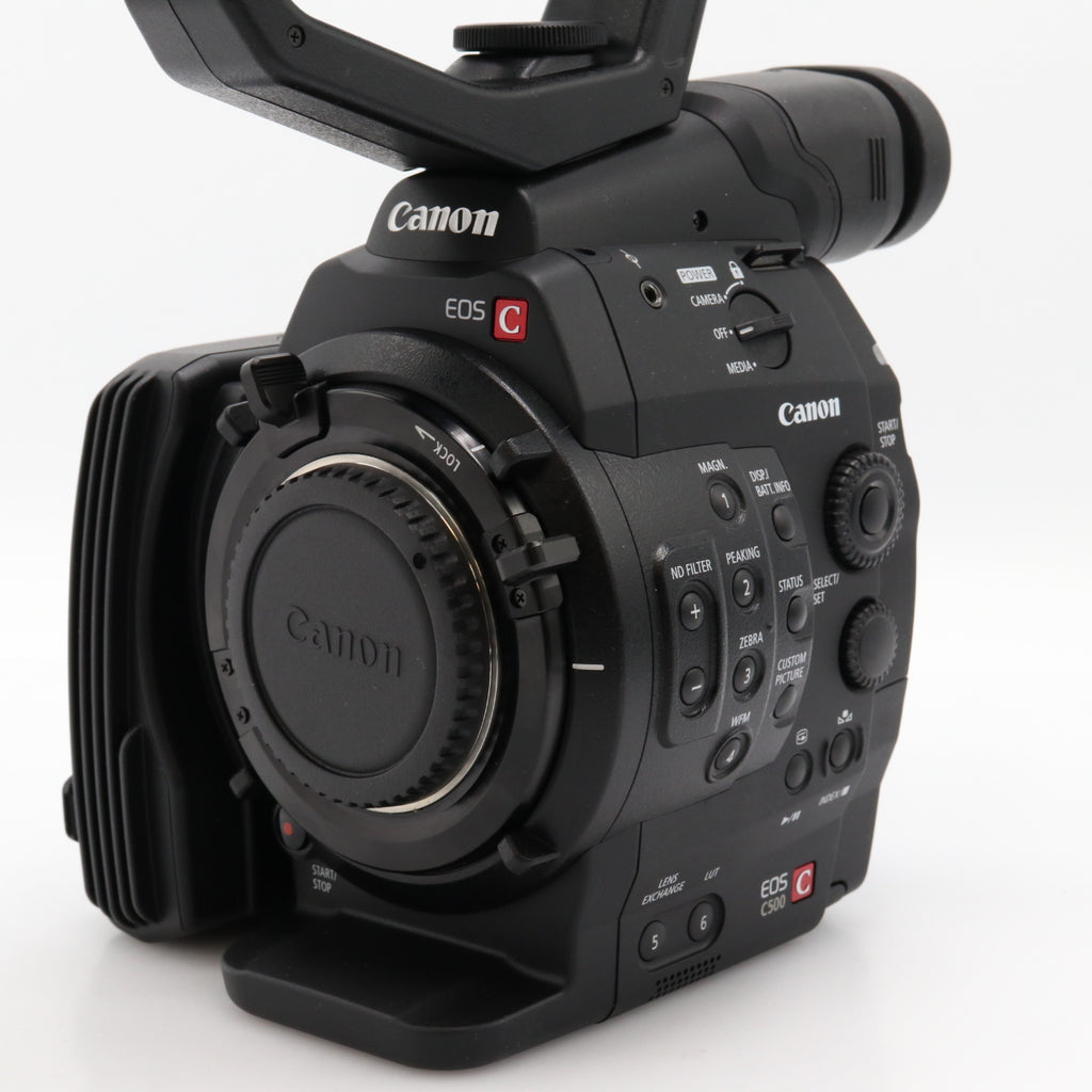 Canon EOS C500 body (EF-Mount) used