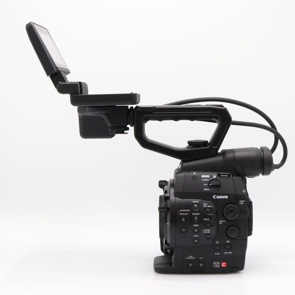 Canon EOS C500 body (EF-Mount) used