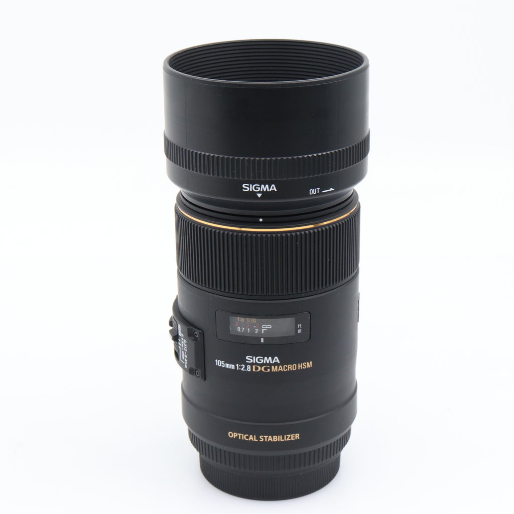 Sigma 105mm F/2.8 EX DG Macro OS HSM Canon EF used