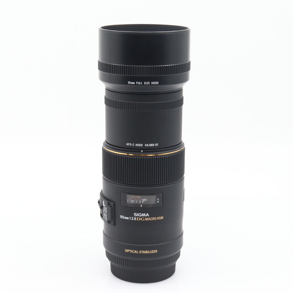 Sigma 105mm f/2.8 EX DG Macro OS HSM Canon EF used