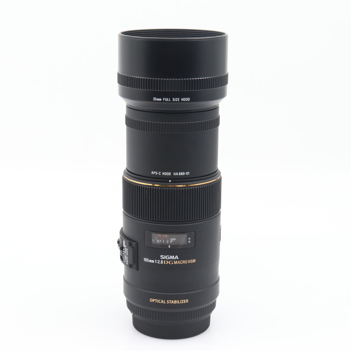 Sigma 105mm f/2.8 EX DG Macro OS HSM Canon EF used