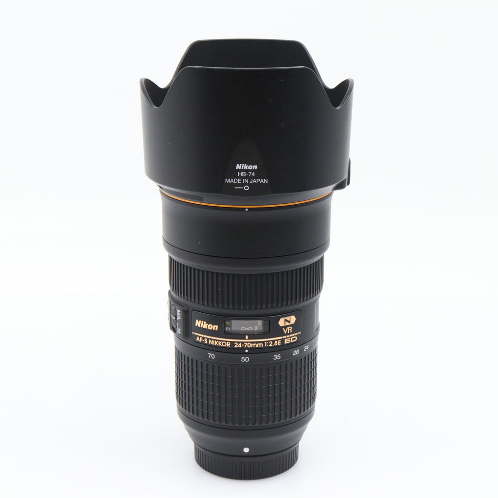 Nikon AF-S 24-70mm f/2.8E ED VR tweedehands
