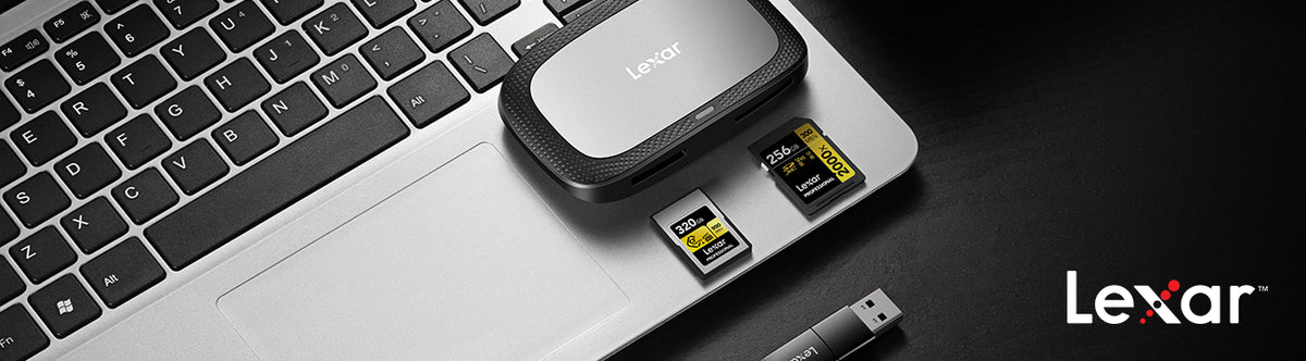 Lexar brand banner